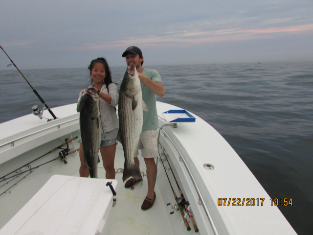Block Island Striper Fishing